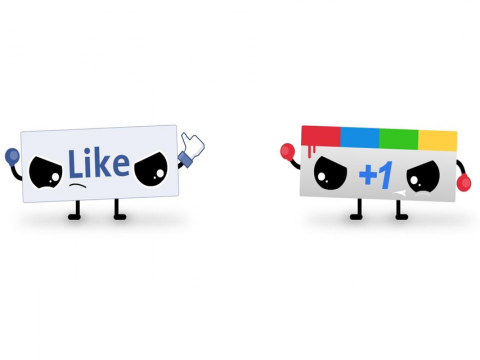 Facebook-kontra-Google(1024x768).png (facebook, google, lájk, +1, pluszegy, )