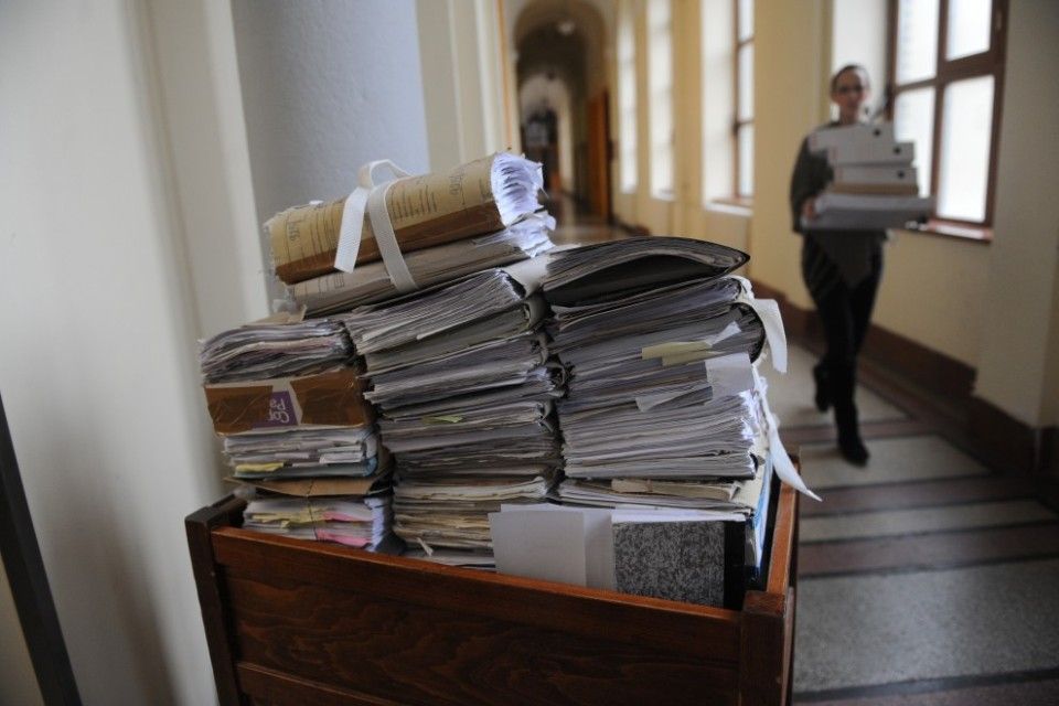 akták (akták, iratok, bíróság, )