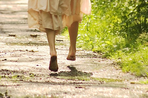 mezítláb (mezítláb, futás, )