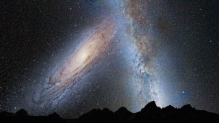 A Tejútrendszer és az Androméda-galaxis egyesülése (tejútrendszer, androméda, androméda-galaxis, )
