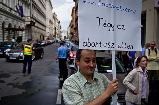 Abortuszellenes tüntetés (abortusz)