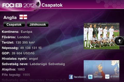 foci eb 2012 (foci eb 2012, mobilalkalmazás, )