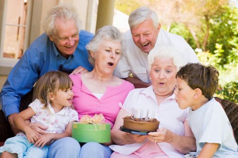 szülinap (szülinap, torta, család, )