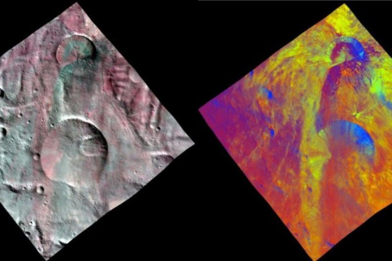vesta-nasa (vesta kisbolygó, nasa-felvétel afp-n)