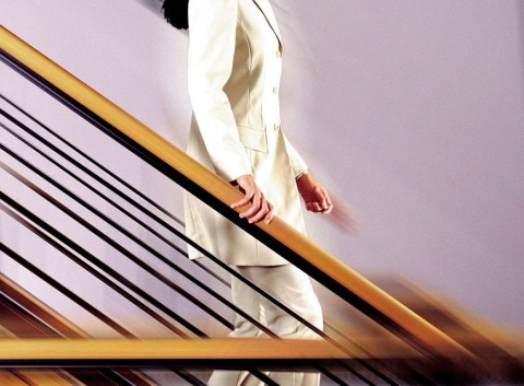 Lépcső (lépcső, korlát)