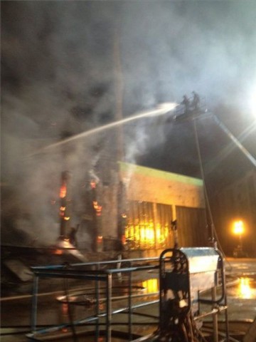 diehard-tűz (ingyenes, leégett a die hard5 díszlete)