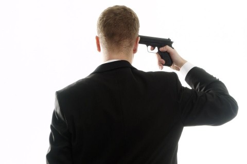 fejlövés (öngyilkos, )