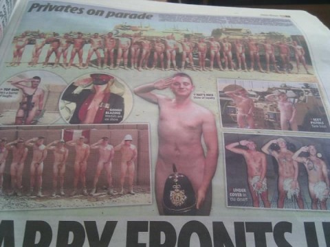 Pucér Szalutálás (harry herceg, )