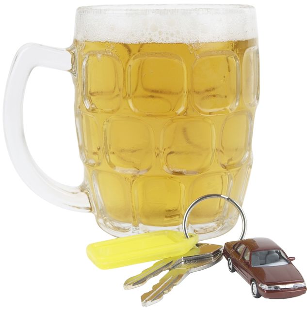 ittas-vezetés (sör, indítókulcs)