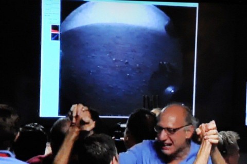 marsjáró-Curiosity-landolás (Curiosity, marsjáró landolása, )