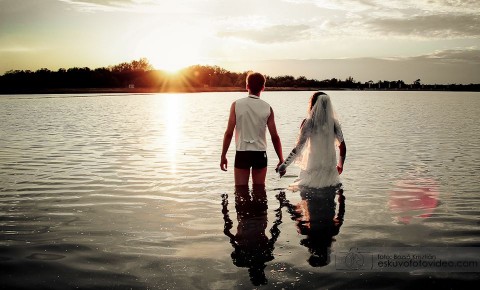 trash the dress  (trash the dress )