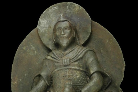 Buddha-szobor meteoritból (buddha-szobor, meteorit)