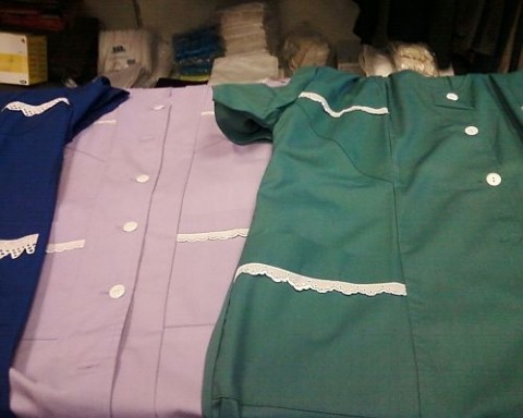 Islolaköpeny  munkaruházatból (iskolaköpeny, munkaruha)