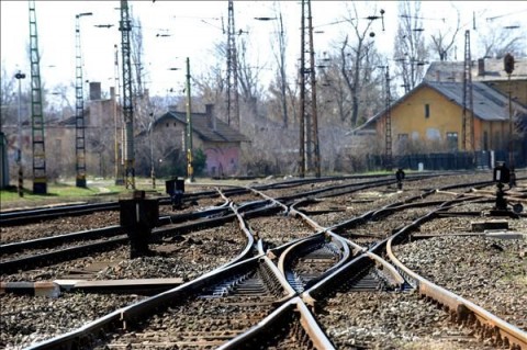 MÁV, vasút, vonatközlekedés, sínek (vasút, vonat, sín, )