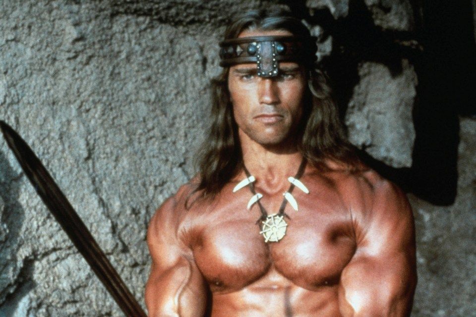 Arnold Schwarzenegger (Conan, a barbár)