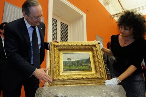 Eddig ismeretlen Munkácsy-képet mutatott be Pákh Imre (munkácsy festmény, pákh imre, )