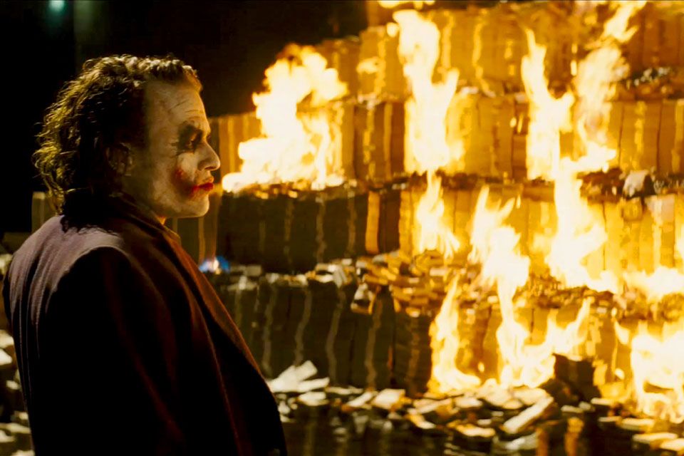 Joker (joker, pénz, tűz)