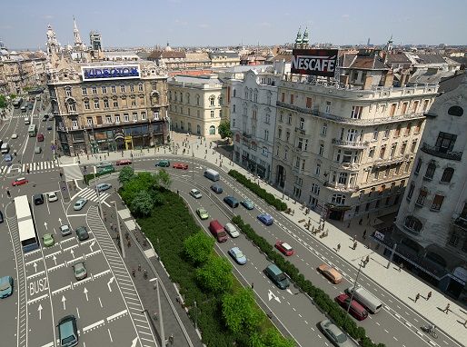Budapest új főutcája (útépítés, budapest, )
