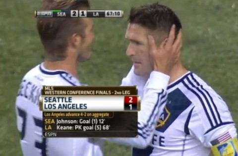 David Beckham (david beckham, robbie keane, )