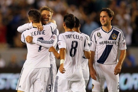 David Beckham, Robbie Keane (david beckham, robbie keane, )