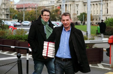 Jávor Benedek és Karácsony Gergely (jávor benedek, karácsony gergely, )