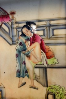 Kína szexkép (kína, erotika, festmény, )