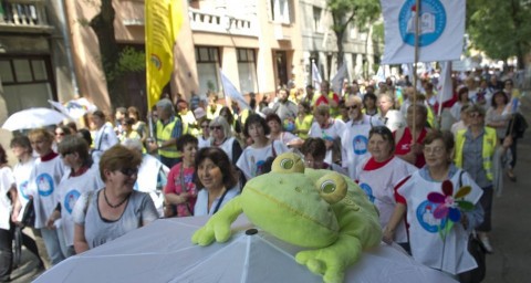 pedagógusok tüntetése (pedagógus szakszervezeti tüntetés)