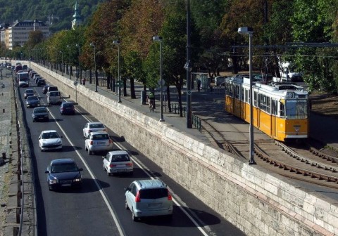 rakpart (autó, forgalom, dugó, rakpart, )