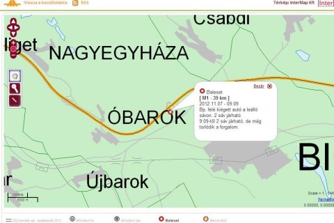 térkép-m1-égőtgk (baleseti térkép, )