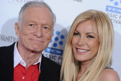 Hugh Hefner-Crystal Harris (Hugh Hefner, Crystal Harris)