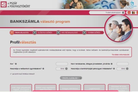 pszáf számlaválasztó program (számlaválasztó program)