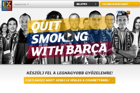 szokj le a dohányzásról a Barcával (szokj le a barcával)