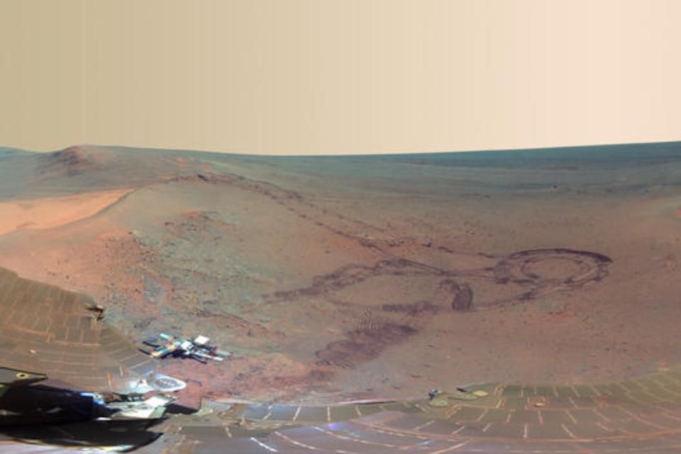 Mars-Opportunity  (Mars, panorámakép, Opportunity )