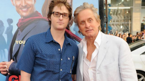 Michael & Cameron Douglas (michael douglas, cameron douglas, )