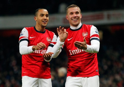 arsenal (arsenal, lukas podolski, theo walcott, )