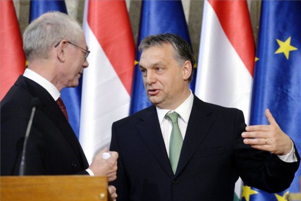 Herman Van Rompuy, Orbán Viktor (Herman Van Rompuy, Orbán Viktor)