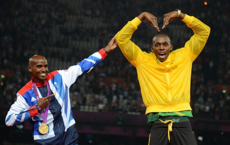 Mo Farah, Usain Bolt (mo farah, usain bolt, )