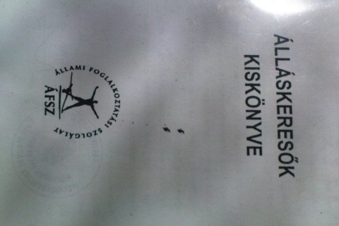 munkanélküli (álláskeresők kiskönyve, )