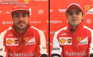Alonso és Massa (alonso, massa, fernando alonso, felipe massa, )