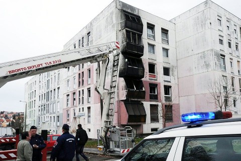 Komló robbanás (Komló, Robbanás, Panel)