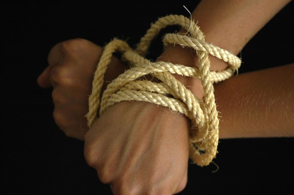 Összekötözött kezek (kéz, kötél, összekötözött kéz, )