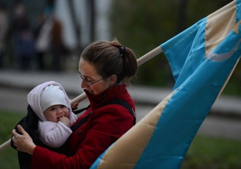 Székely tüntetés (székelyföld, tüntetés, )