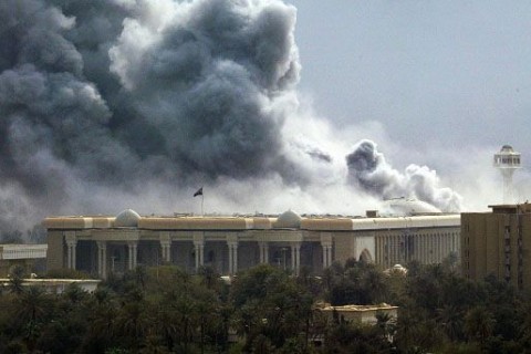 bagdad bombázás 2003 (bagdad, bombázás, )