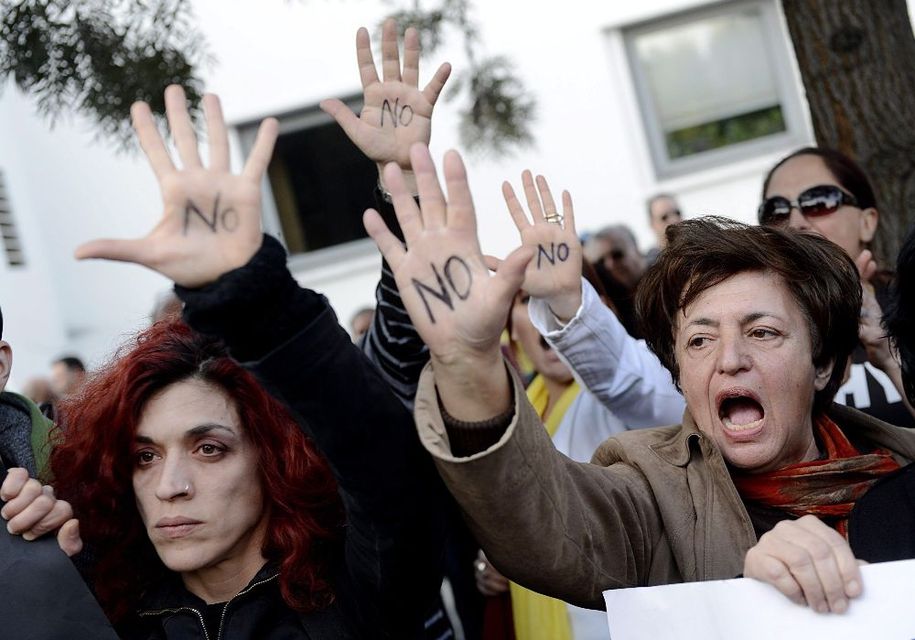 ciprusi tüntetés (ciprus, bankbetét, tüntetés, )