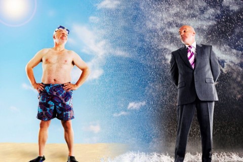 derűre-ború (eső, napsütés)