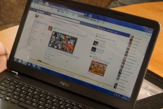 facebook (facebook, laptop, )