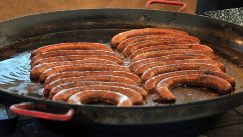 sült kolbász (kolbász, )