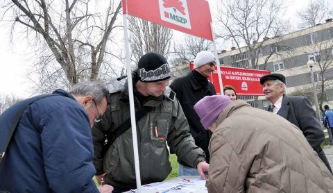 MSZP aláírásgyűjtés (MSZP aláírásgyűjtés)