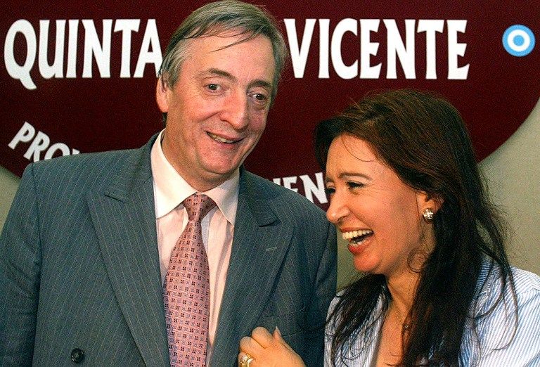 Nestor és  Cristina Fernández (nestor fernández, cristina fernández,)