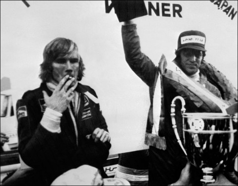 Niki lauda és James Hunt (niki lauda, james hunt, )
